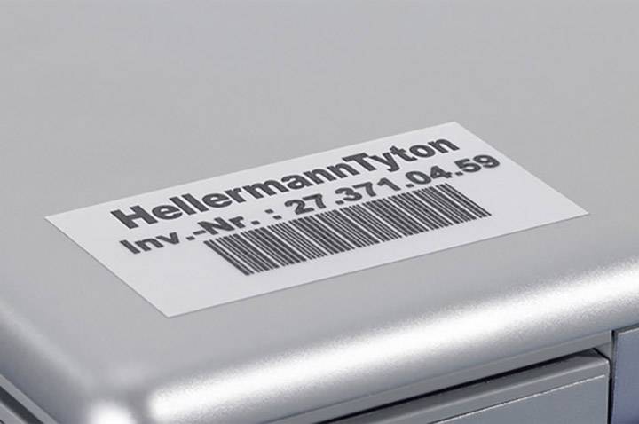 HellermannTyton 594-11103 TAG15LA4-1103-SR-1103-ML Etikett für Laserbedruckung