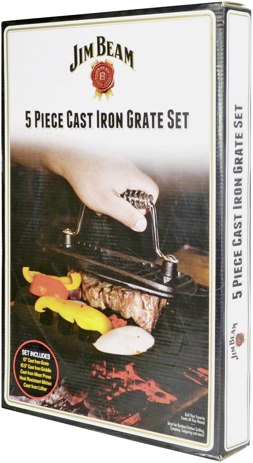 Jim Beam Grillrost 5-In-1 Set Jb0184