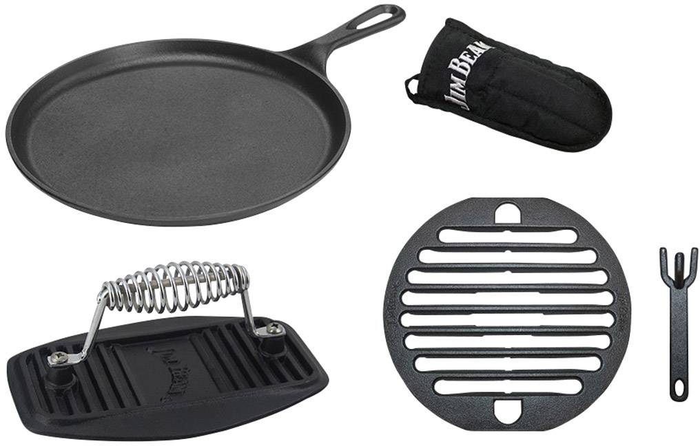 Jim Beam Grillrost 5-In-1 Set Jb0184