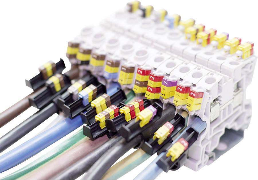 HellermannTyton WICA-AC10-25-PA66HIRHS-BK (100) Kennzeichnungsclip 561-06001