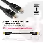 Club3D HDMI Anschlusskabel HDMI-A Stecker, HDMI-A Stecker 10.00m Schwarz CAC-2313 4K UHD, Flammwidrig HDMI-Kabel Club3D HDMI Anschlusskabel HDMI-A Stecker, HDMI-A Stecker 10.00m Schwarz CAC-2313 4K UHD, Flammwidrig HDMI-Kabel