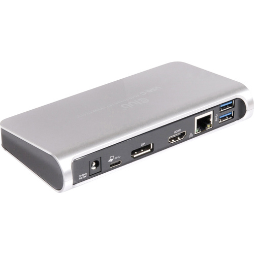 Club3D CSV-1560 USB Adapter Aluminium (gebürstet)