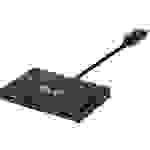 Club3D CSV-6400 DisplayPort Adapter [1x DisplayPort Stecker - 4x DisplayPort Buchse] Schwarz
