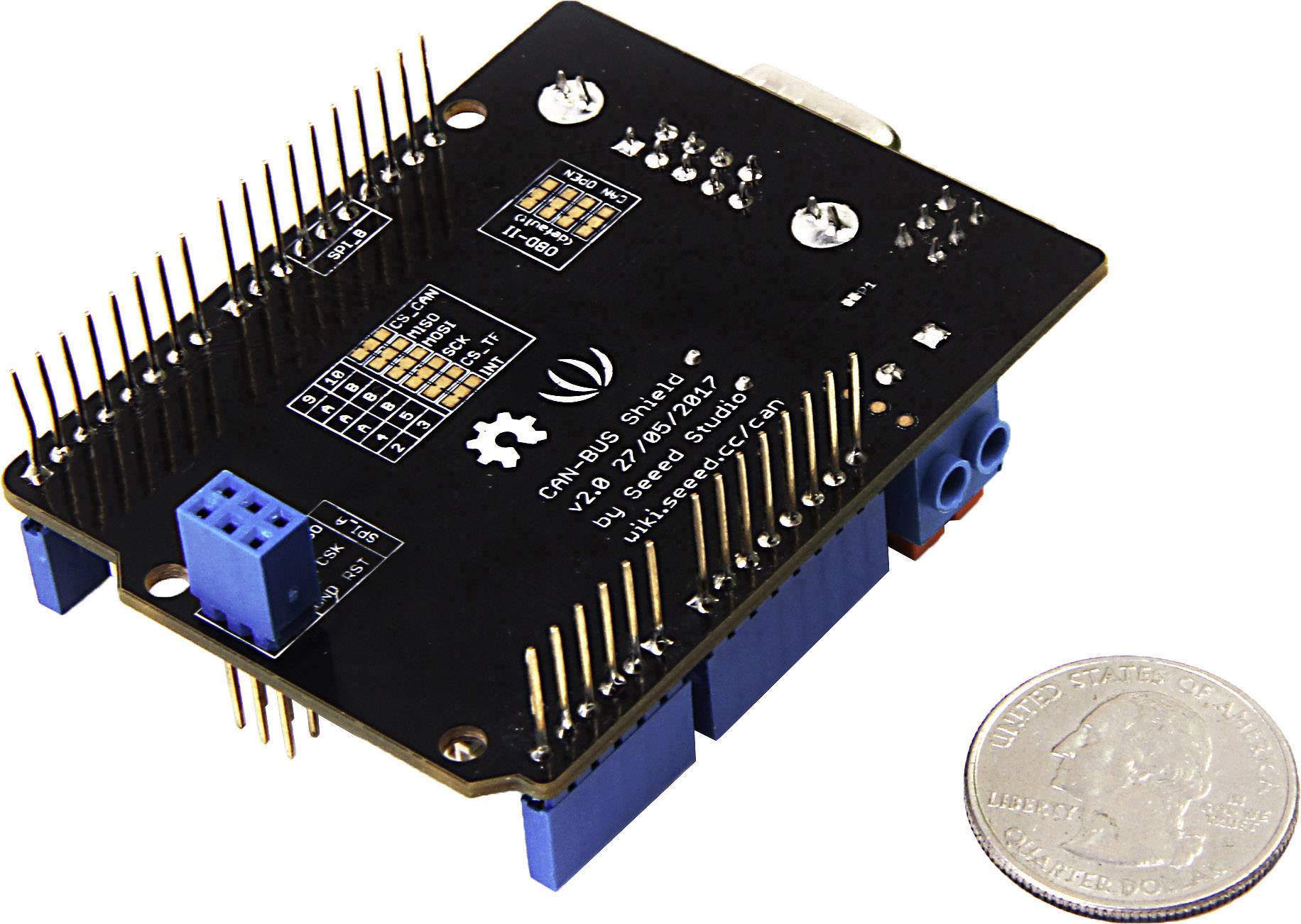 Seeed Studio CAN-BUS Shield V2 Shield Passend für (Entwicklungskits): Arduino
