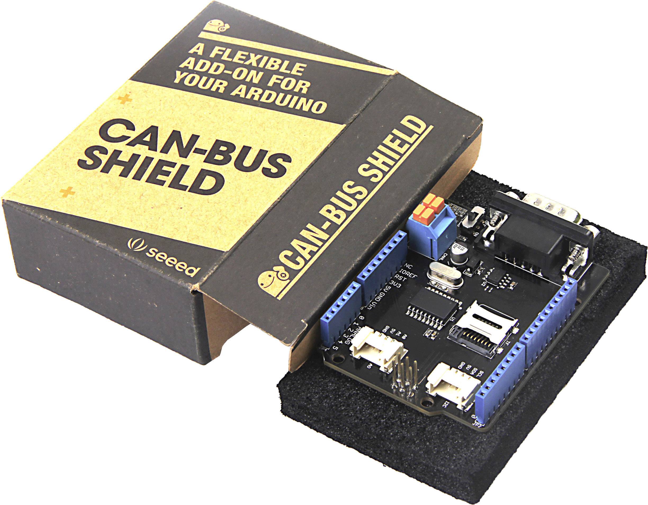 Seeed Studio CAN-BUS Shield V2 Shield Passend für (Entwicklungskits): Arduino