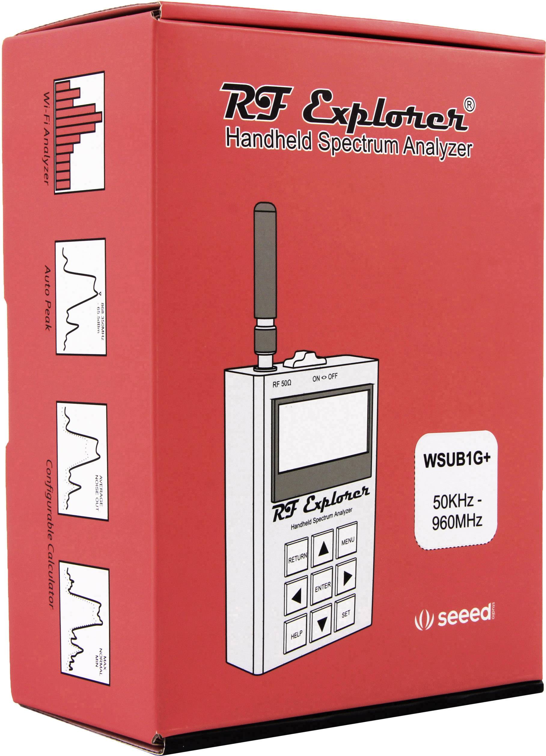 Seeed Studio RF Explorer WSUB1G+ Spektrum-Analysator Werksstandard (ohne Zertifikat)