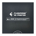 Flashforge Film pour lit d’impression Adapté pour (imprimante 3D): FlashForge Adventurer 3