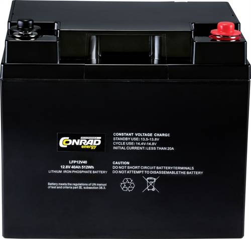 CE-12/40 Spezial-Akku LiFePo-Block Schraubkontakt LiFePO 4 12.8V 40000 mAh
