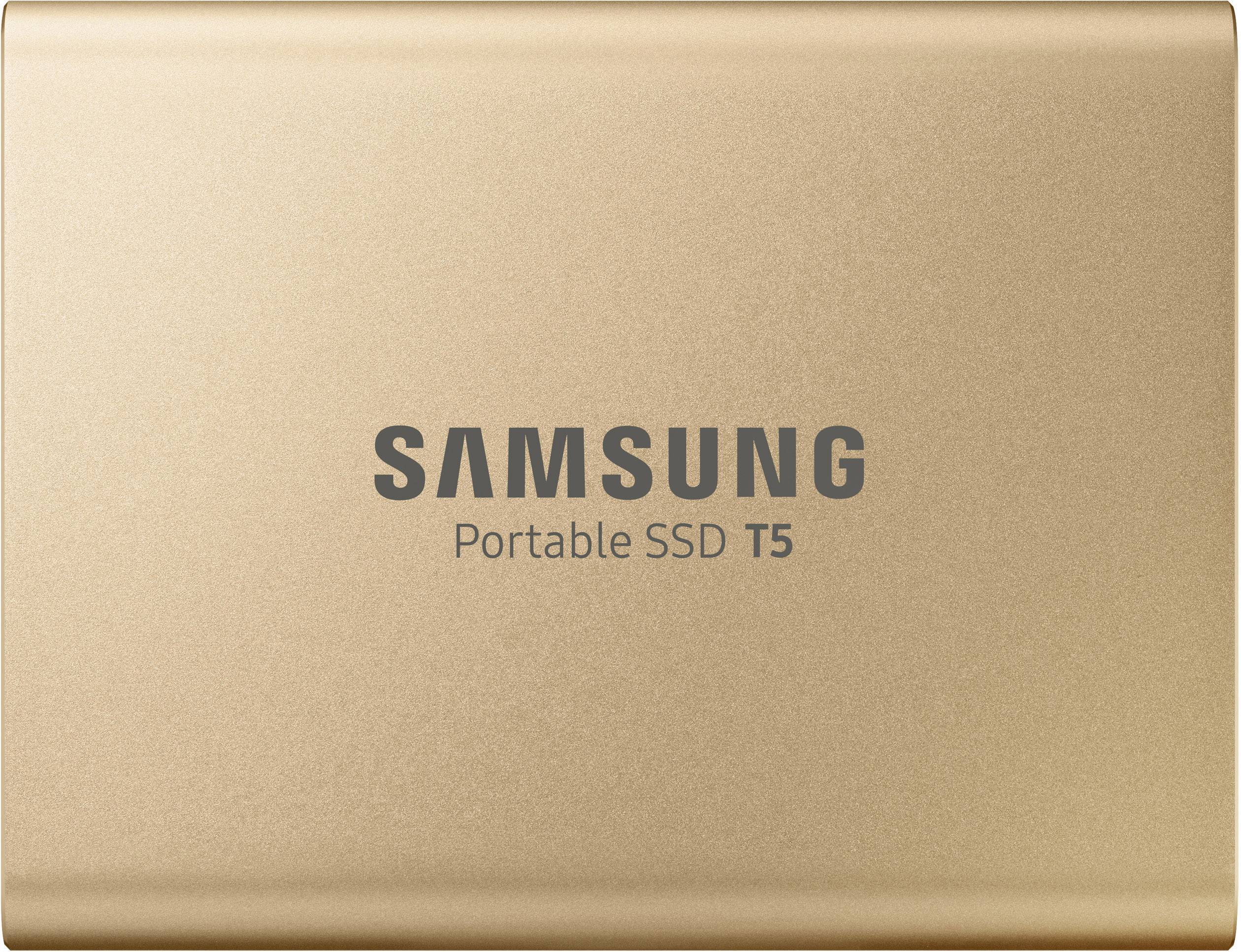 Samsung Portable T5 1TB Externe SSD USB-C™ USB 3.2 (Gen 2) Roségold MU-PA1T0G/EU