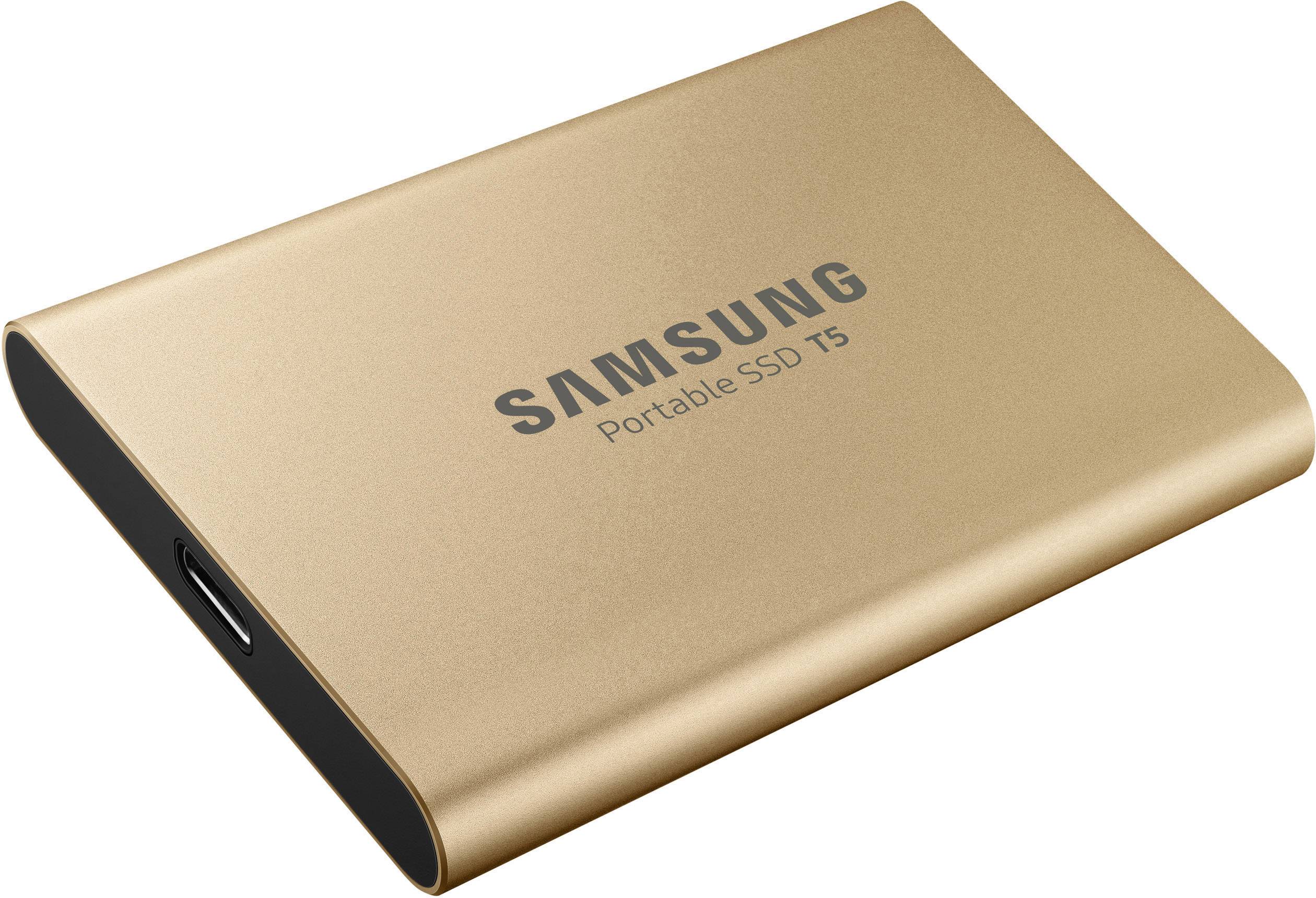 Samsung Portable T5 1TB Externe SSD USB-C™ USB 3.2 (Gen 2) Roségold MU-PA1T0G/EU