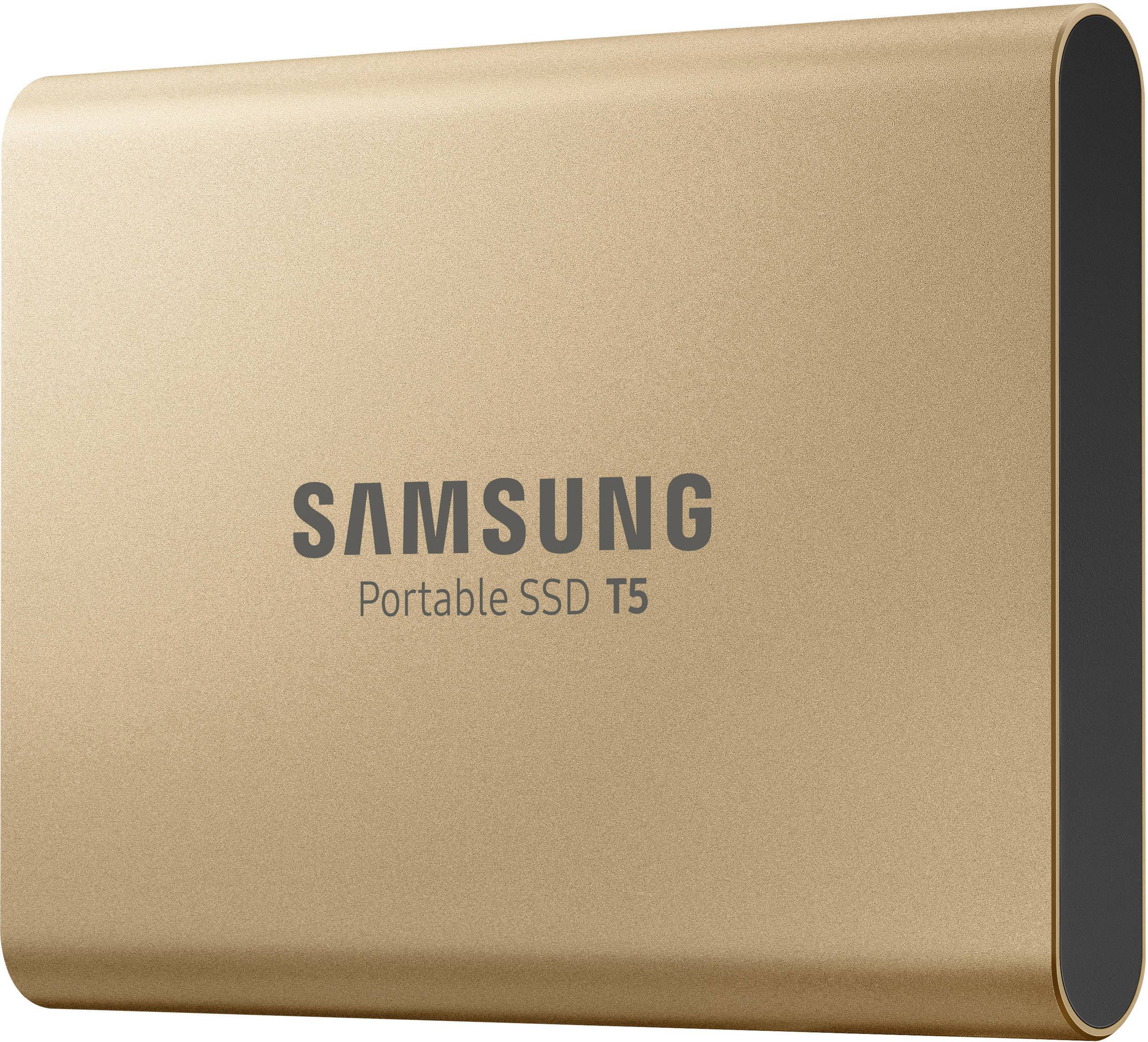 Samsung Portable T5 1TB Externe SSD USB-C™ USB 3.2 (Gen 2) Roségold MU-PA1T0G/EU