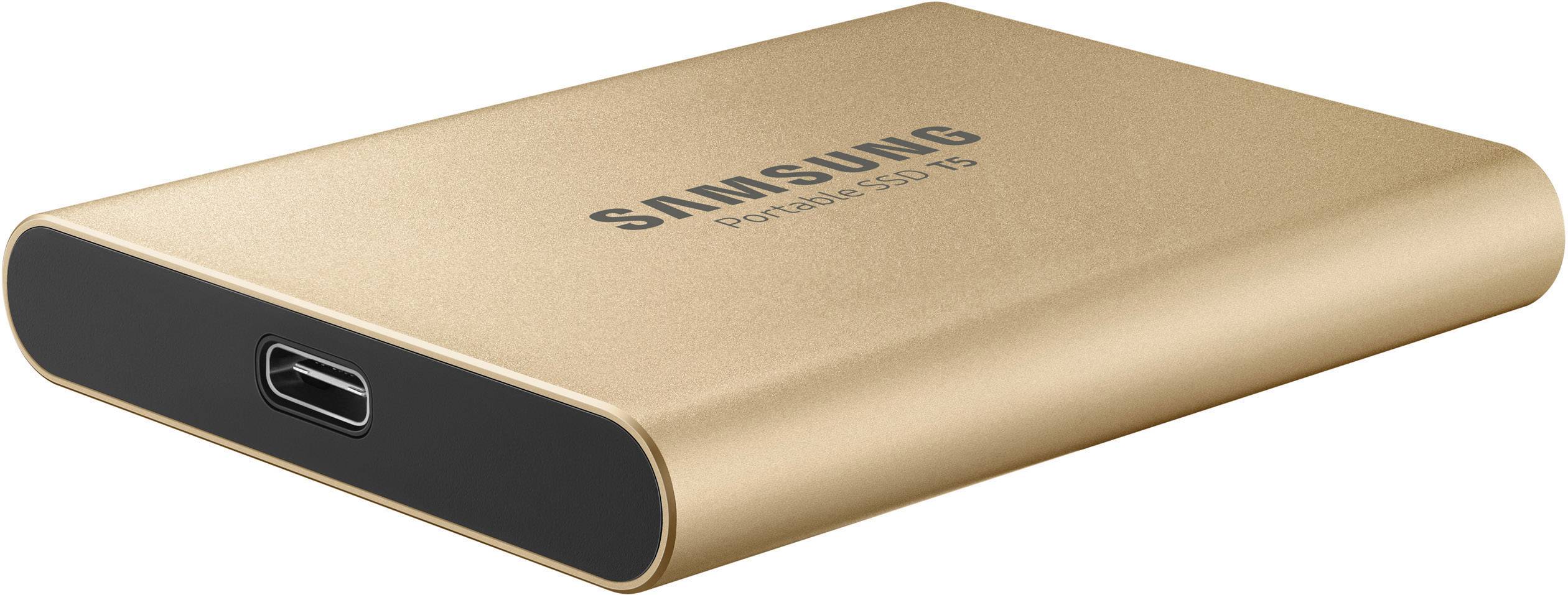 Samsung Portable T5 1TB Externe SSD USB-C™ USB 3.2 (Gen 2) Roségold MU-PA1T0G/EU