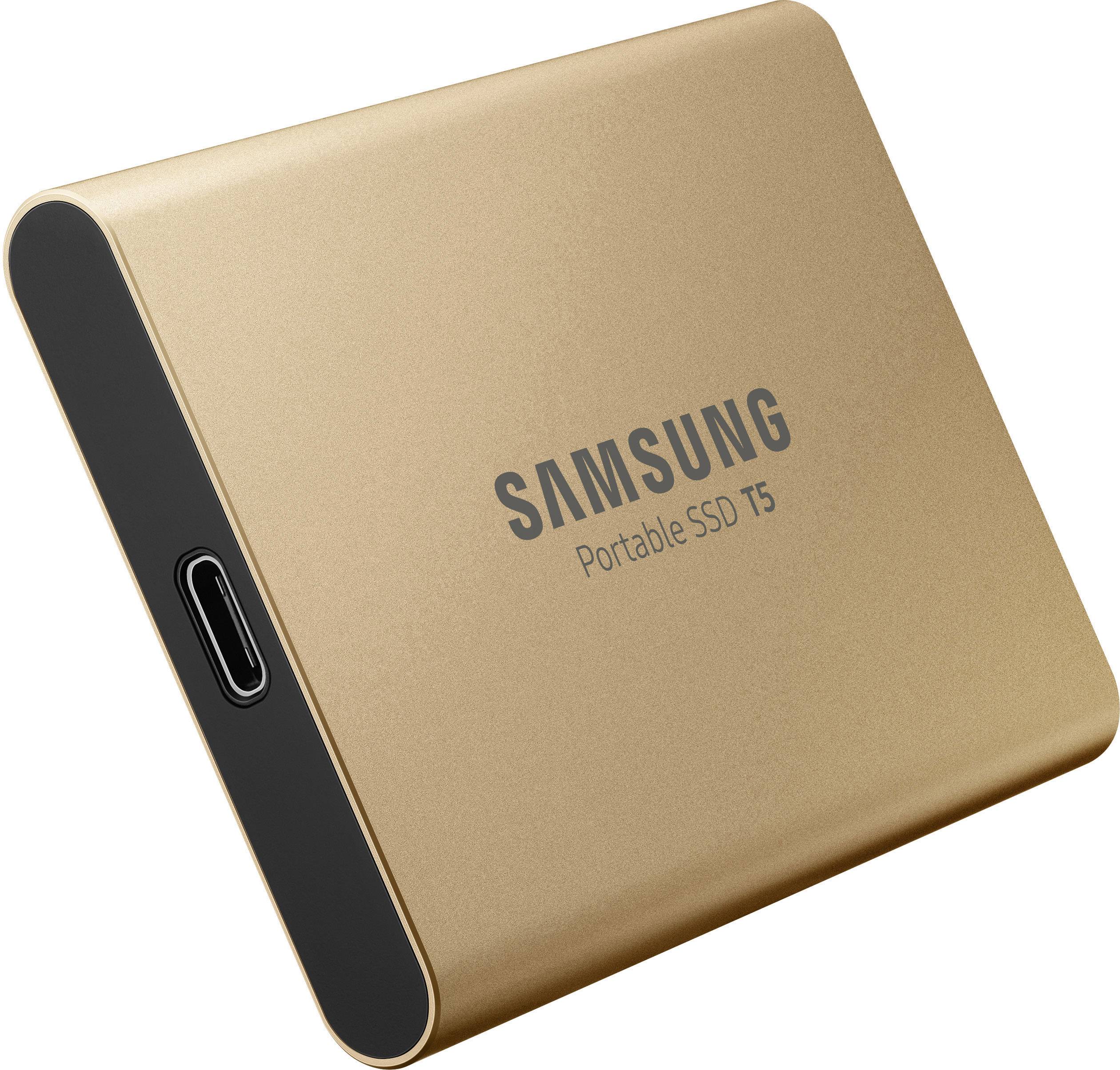 Samsung Portable T5 1TB Externe SSD USB-C™ USB 3.2 (Gen 2) Roségold MU-PA1T0G/EU