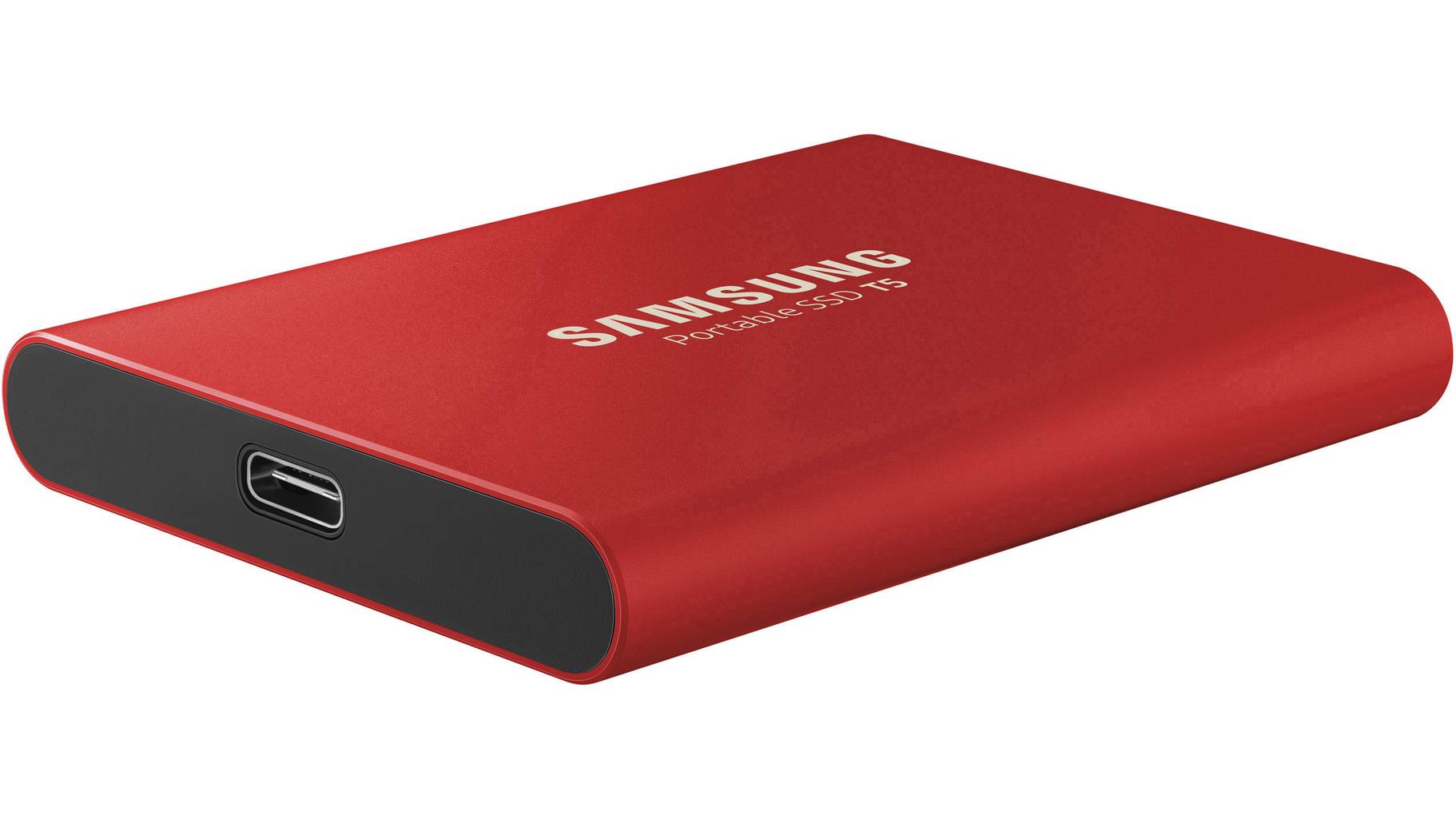 Externe Festplatte Für Samsung Smart Tv Kaufen Samsung Portable T5 Externe SSD Festplatte 500GB Rot USB-C™ USB 3.1