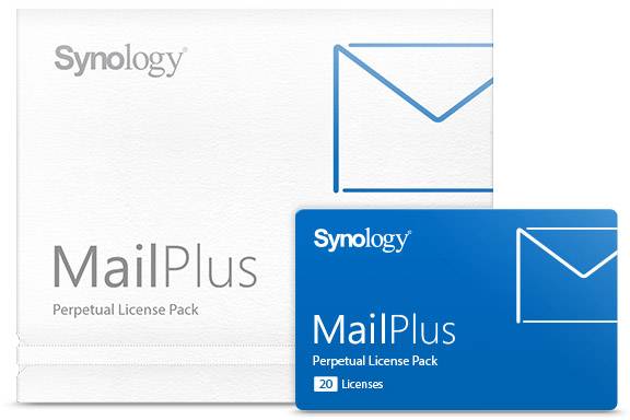 Synology MAILPLUS 20 LICENSES NAS Server Lizenzpaket