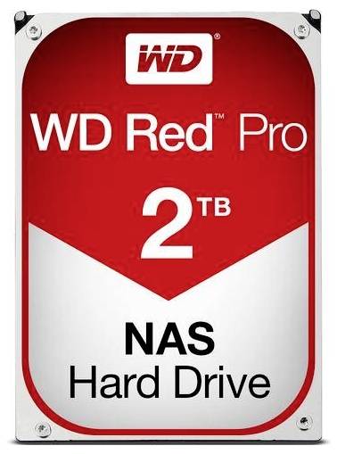 WD Red Pro WD2002FFSX - Festplatte - 2 TB - intern - 3.5 (8.9 cm) - SATA 6Gb/s