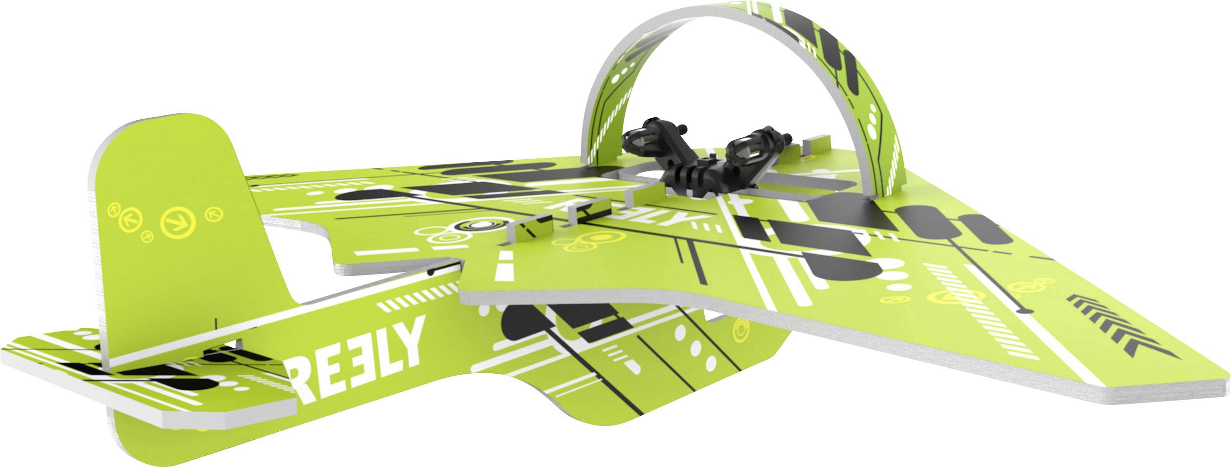 Reely 2in1 Droneglider Quadrocopter RtF Einsteiger