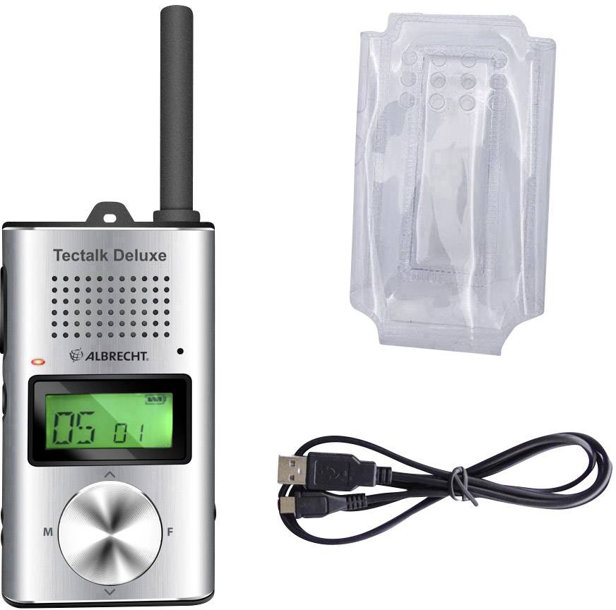 Albrecht Tectalk Deluxe 29895 PMR-Handfunkgerät