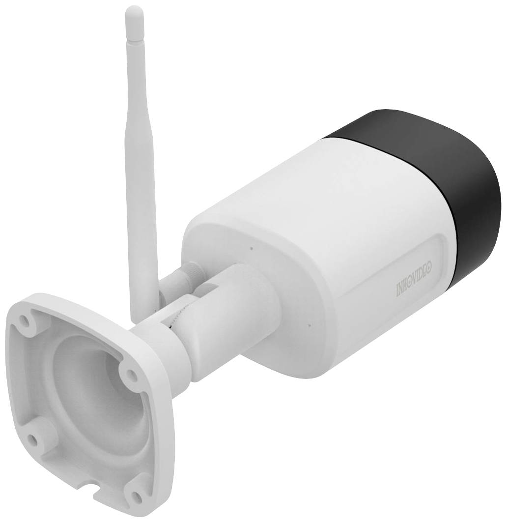Inkovideo INKO-22M WLAN IP-Überwachungskamera-Set 4-Kanal mit 2 Kameras 1920 x 1080 Pixel