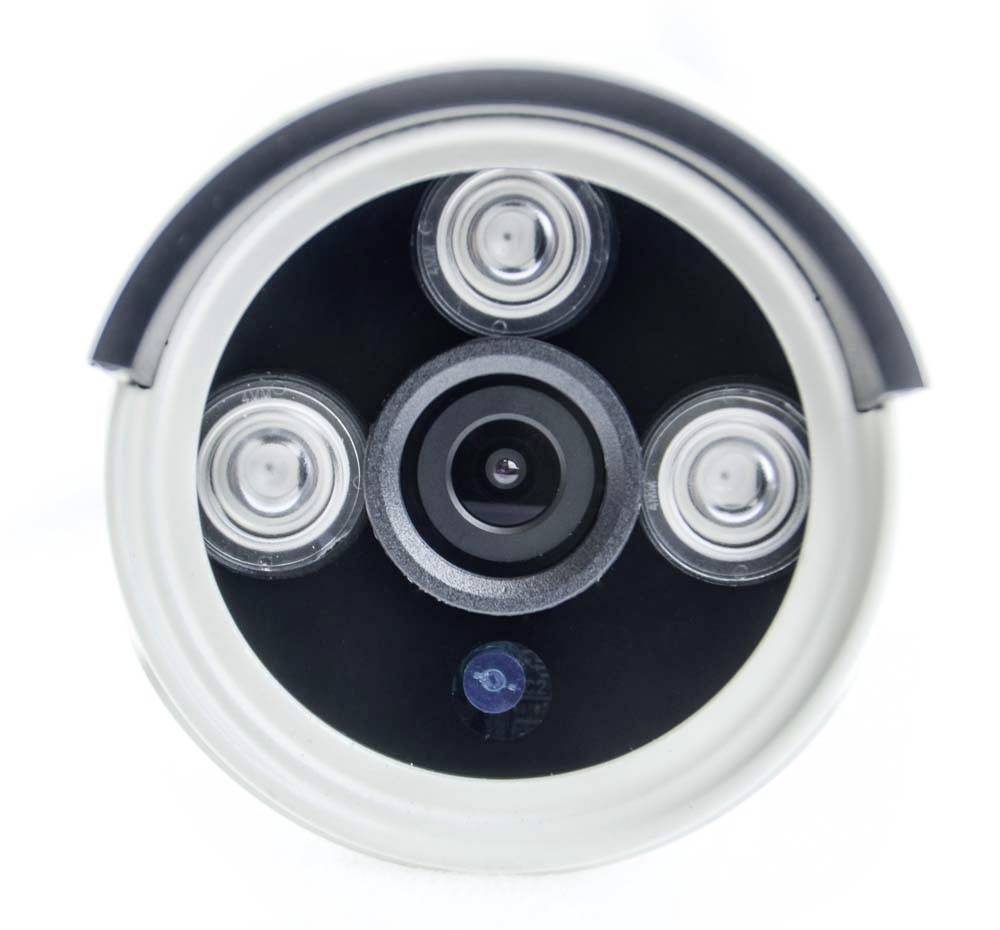 Inkovideo INKO-AL3003-4 WLAN IP-Überwachungskamera-Set 4-Kanal mit 4 Kameras 1280 x 960 Pixel