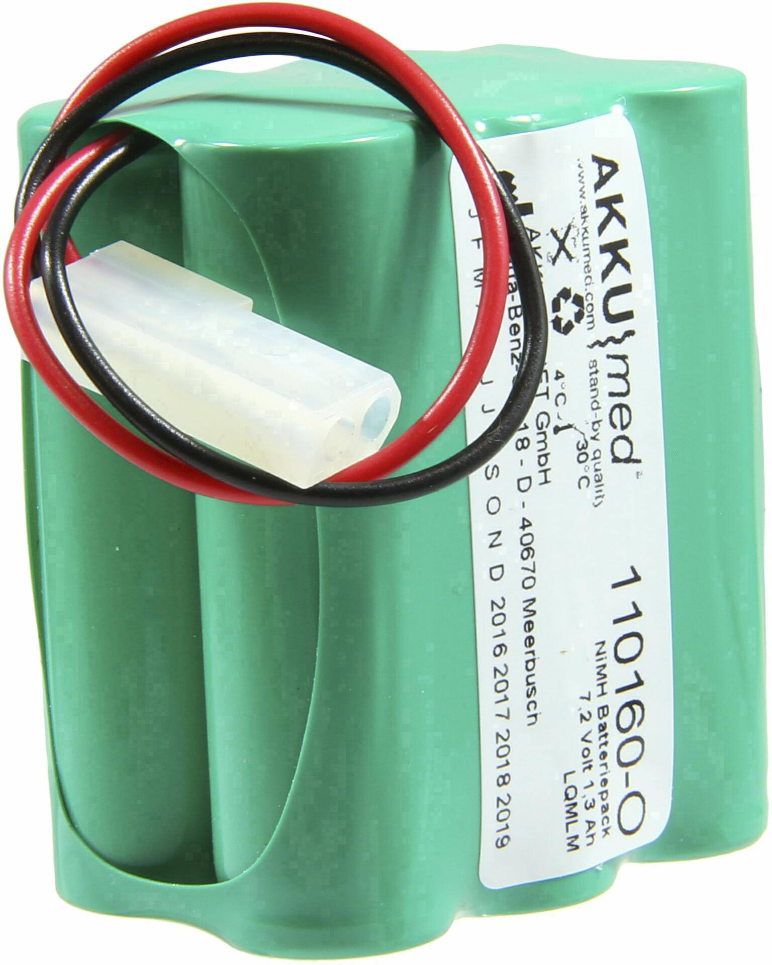 Akku Med Medizintechnik-Akku ersetzt Original-Akku (Original) 68-22-12-721-009 Seca 7.2V 1250 mAh