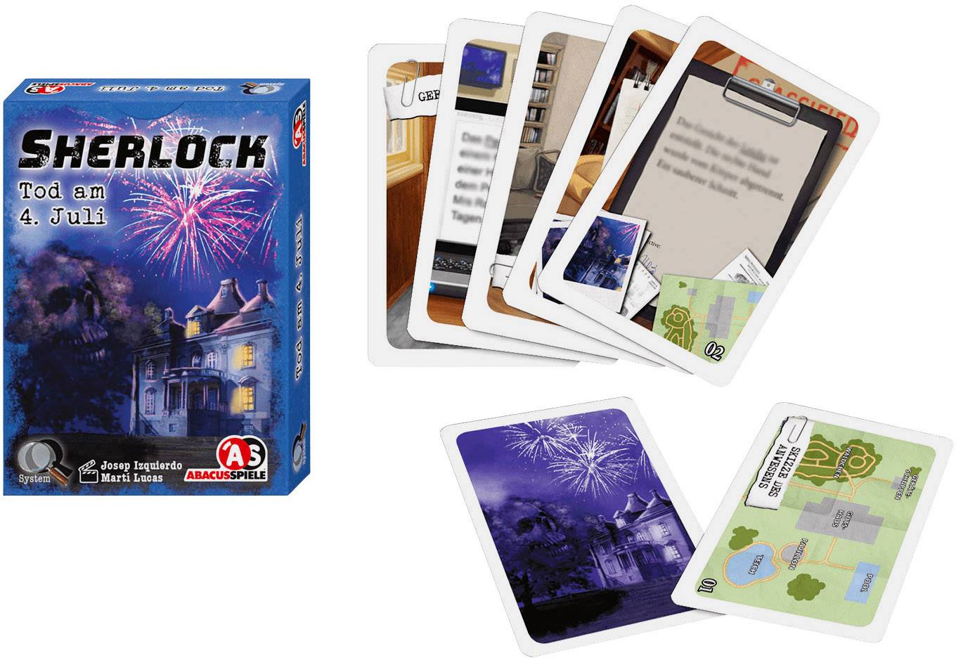 Abacus Spiele Sherlock Tod am 4. Juli 48192 Anzahl Spieler (max.): 8