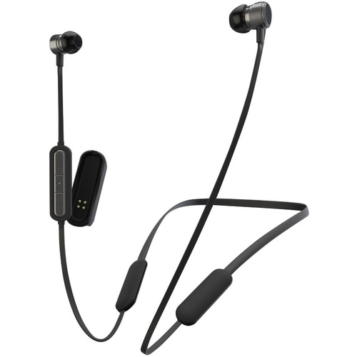 Vivanco HIGHQ POWER Sport In Ear Kopfhörer Bluetooth® Schwarz Lautstärkeregelung
