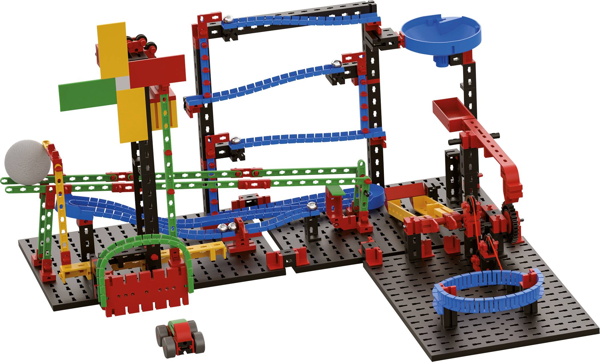 Fischertechnik 551588 ADVANCED Funny Machines - Kettenreaktion Bausatz ab 7 Jahre