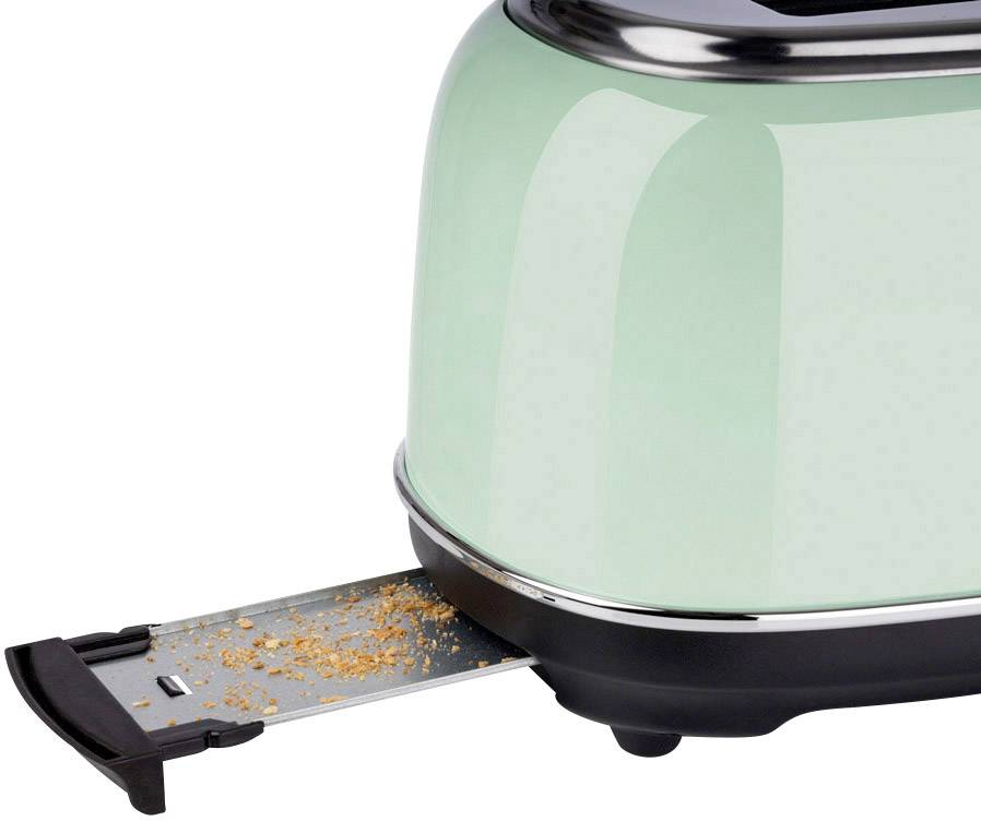 Korona Retro 21665 Toaster mit Brötchenaufsatz Mint