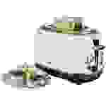 Korona Retro 21666 Toaster mit Brötchenaufsatz Creme