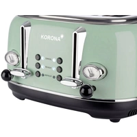 Korona Retro 21675 Doppel-Toaster mit Brötchenaufsatz Mint Korona Retro 21675 Doppel-Toaster mit Brötchenaufsatz Mint