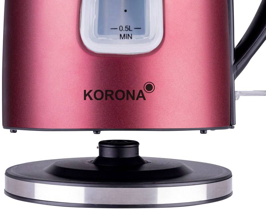 Korona 20340 Wasserkocher schnurlos Rot (metallic)
