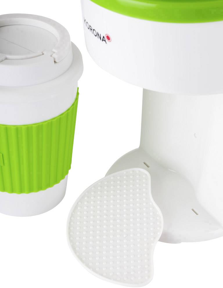 Korona 12203 ToGo Kaffeemaschine Grün, Weiß