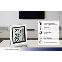 TFA Dostmann Funk-Thermometer INFO Funk-Thermometer 30.3065.02 TFA Dostmann Funk-Thermometer INFO Funk-Thermometer 30.3065.02
