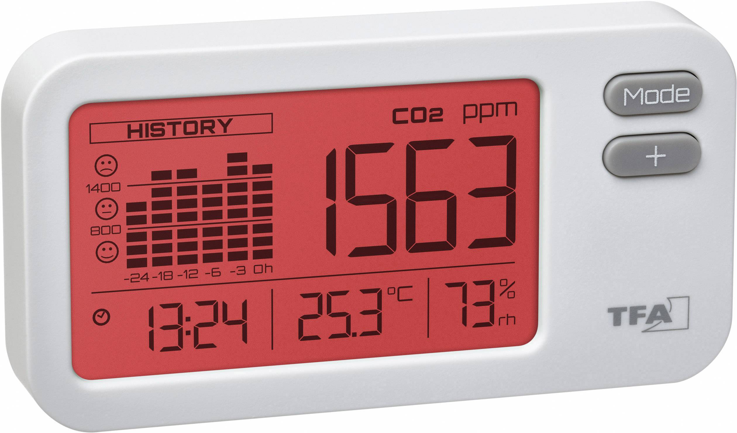 TFA Dostmann AirCo2ntrol COACH Kohlendioxid-Messgerät