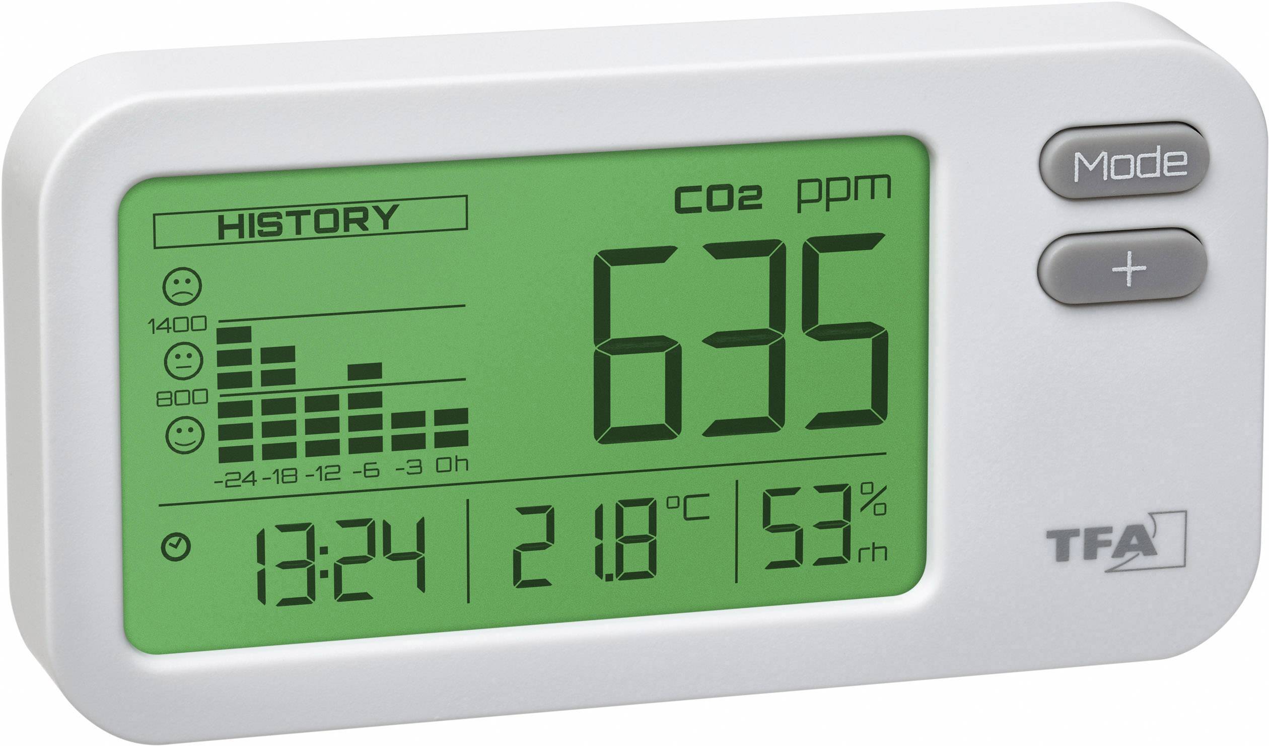 TFA Dostmann AirCo2ntrol COACH Kohlendioxid-Messgerät
