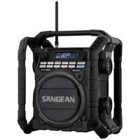 Sangean U-4 DBT+ Baustellenradio DAB+, UKW AUX, Bluetooth®, USB Akku-Ladefunktion, wiederaufladbar Sangean U-4 DBT+ Baustellenradio DAB+, UKW AUX, Bluetooth®, USB Akku-Ladefunktion, wiederaufladbar