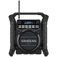 Sangean U-4 DBT+ Baustellenradio DAB+, UKW AUX, Bluetooth®, USB Akku-Ladefunktion, wiederaufladbar Sangean U-4 DBT+ Baustellenradio DAB+, UKW AUX, Bluetooth®, USB Akku-Ladefunktion, wiederaufladbar