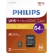 Philips microSDXC-Karte 64GB Class 10 inkl. SD-Adapter Philips microSDXC-Karte 64GB Class 10 inkl. SD-Adapter