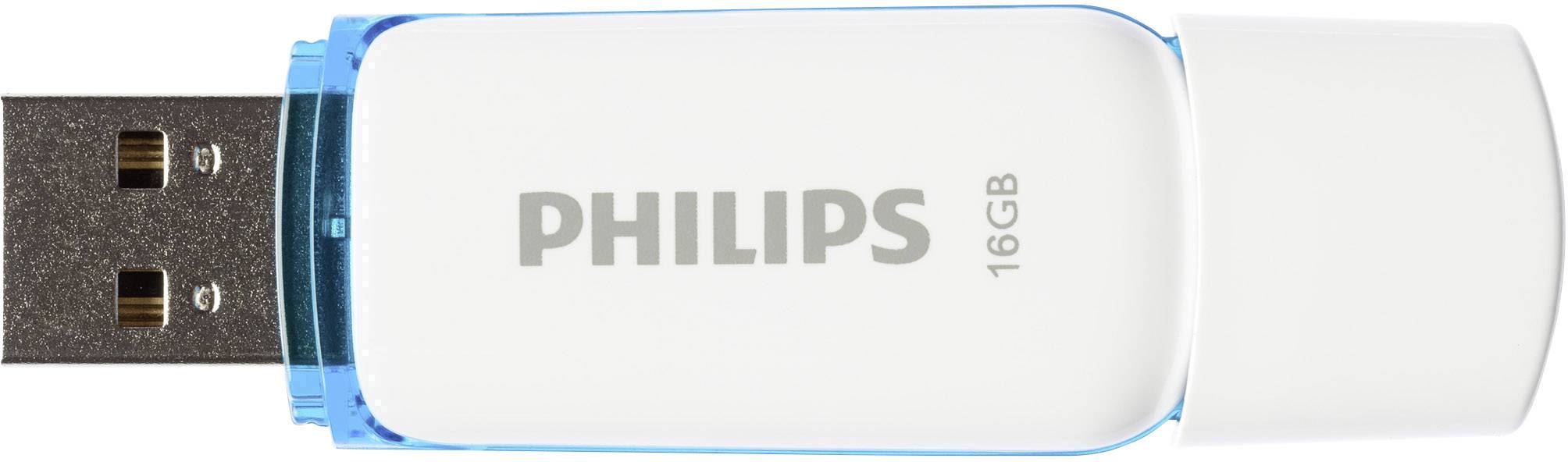 Philips SNOW USB-Stick 16 GB Blau FM16FD70B/00 USB-A (USB 2.0)