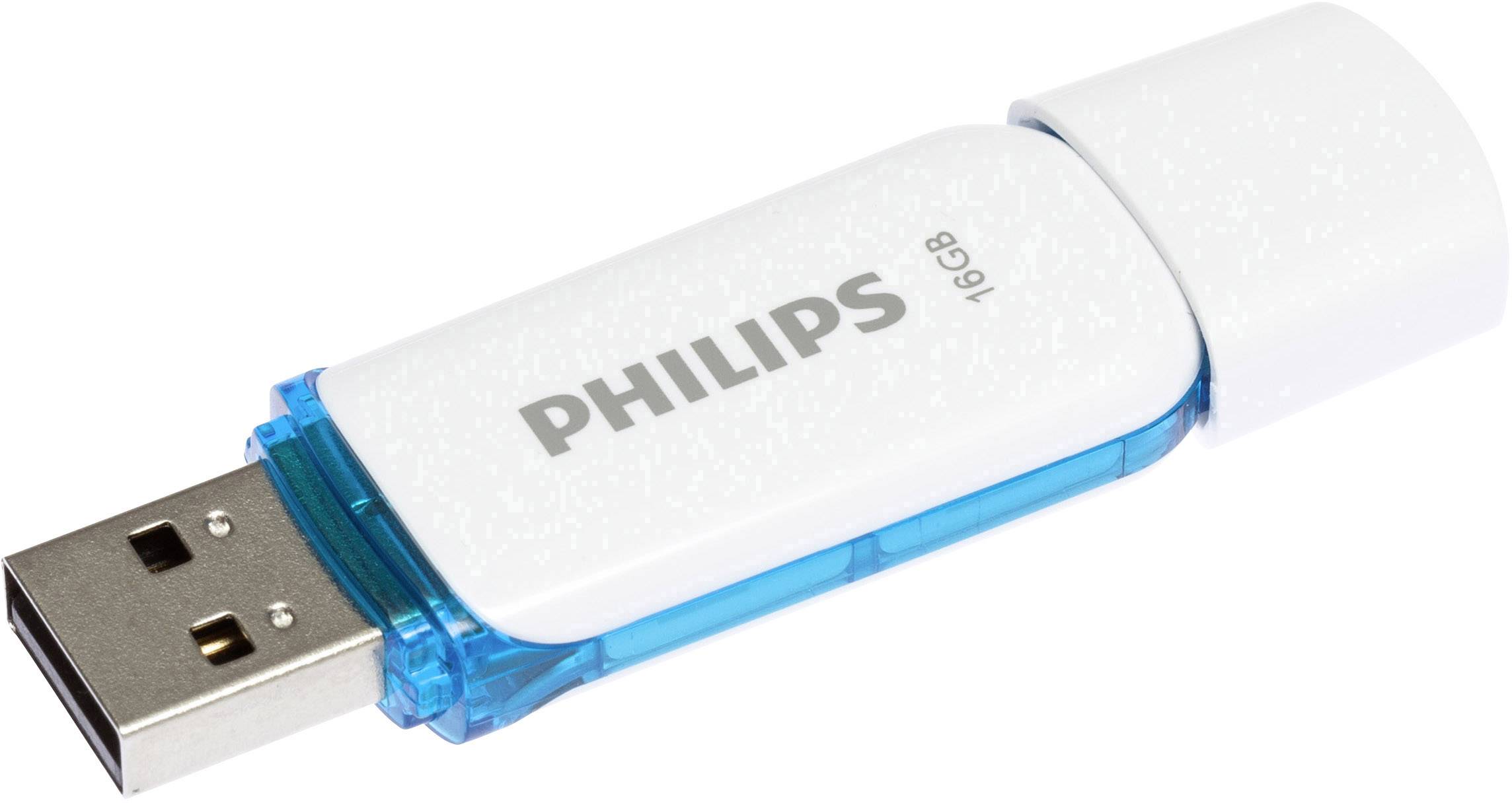 Philips SNOW USB-Stick 16 GB Blau FM16FD70B/00 USB-A (USB 2.0)