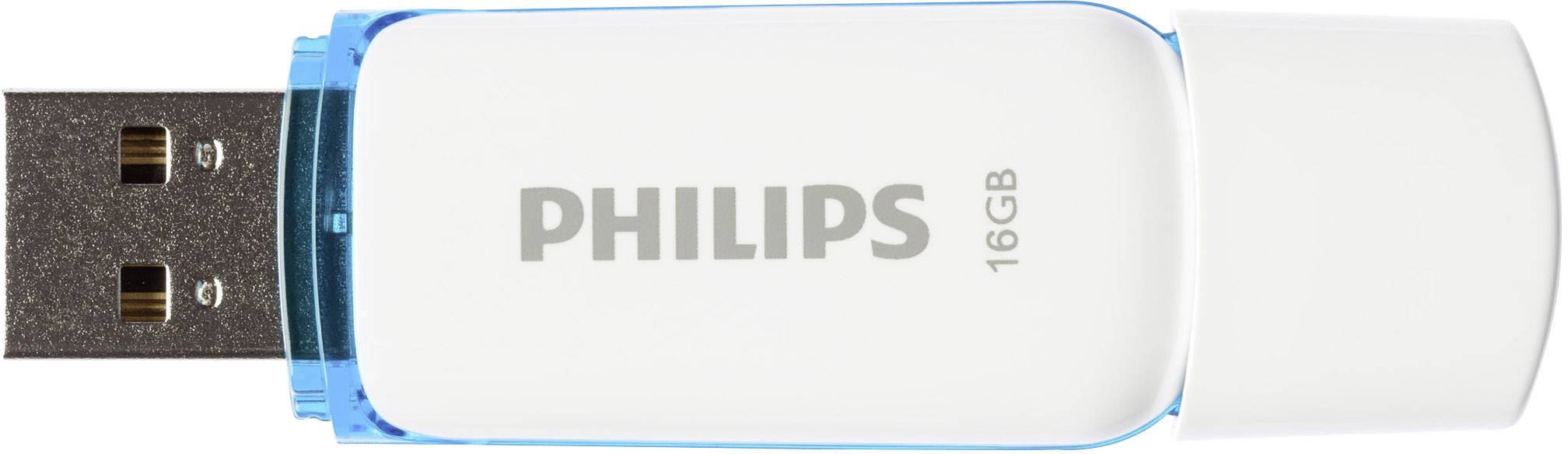 Philips SNOW USB-Stick 16 GB Blau FM16FD70B/00 USB-A (USB 2.0)