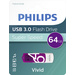 Philips VIVID USB-Stick 64 GB Purple FM64FD00B/00 USB 3.2 Gen 1 (USB 3.0)