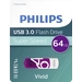 Philips VIVID USB-Stick 64GB Purple FM64FD00B/00 USB-A (USB 3.2 Gen 1) Philips VIVID USB-Stick 64GB Purple FM64FD00B/00 USB-A (USB 3.2 Gen 1)