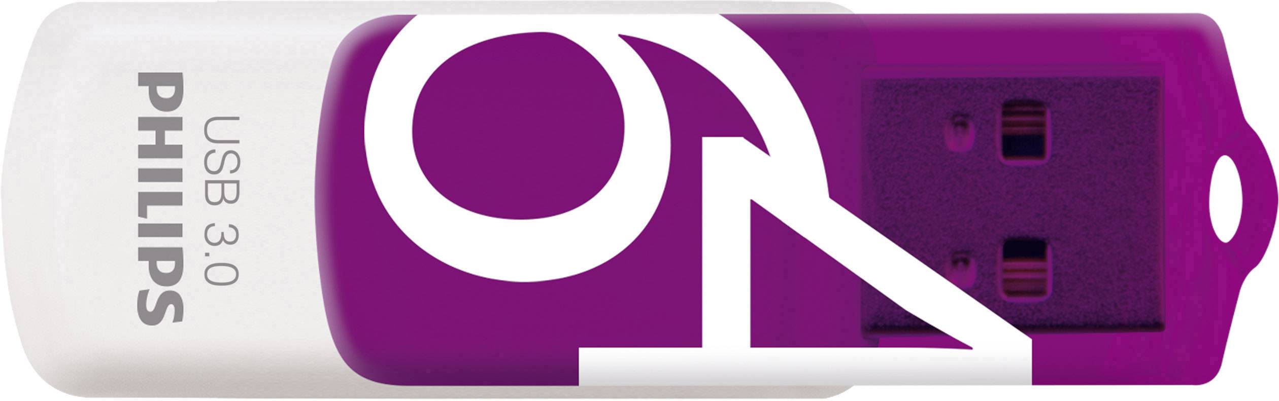 Philips VIVID USB-Stick 64 GB Purple FM64FD00B/00 USB-A (USB 3.2 Gen 1)