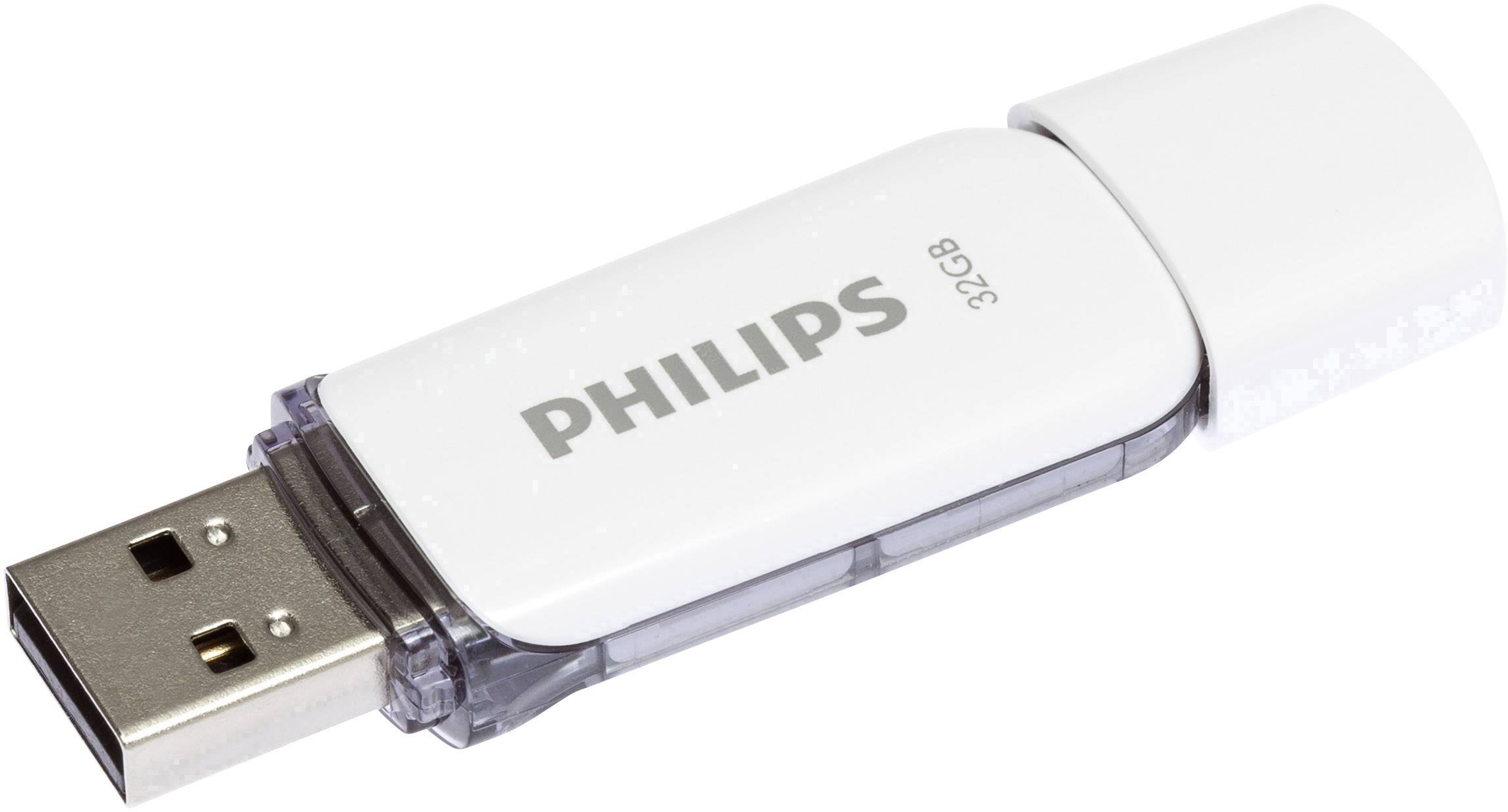 Philips SNOW USB-Stick 32 GB Grau FM32FD70B/00 USB-A (USB 2.0)