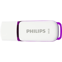Philips SNOW USB-Stick 64 GB Purple FM64FD70B/00 USB-A (USB 2.0) Philips SNOW USB-Stick 64 GB Purple FM64FD70B/00 USB-A (USB 2.0)