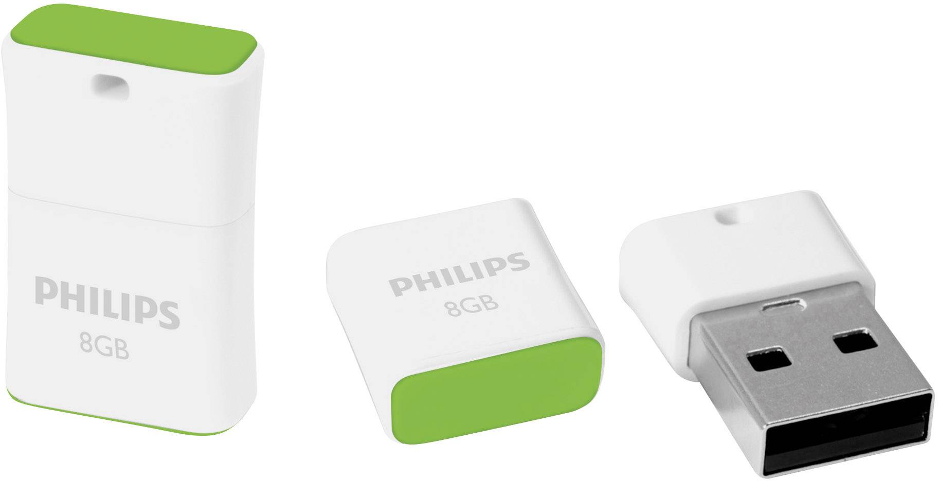 Philips PICO USB-Stick 8 GB Grün FM08FD85B/00 USB 2.0