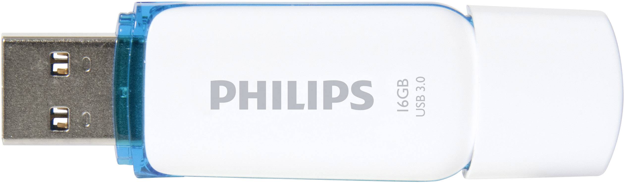 Philips SNOW USB-Stick 16 GB Blau FM16FD75B/00 USB-A (USB 3.2 Gen 1)
