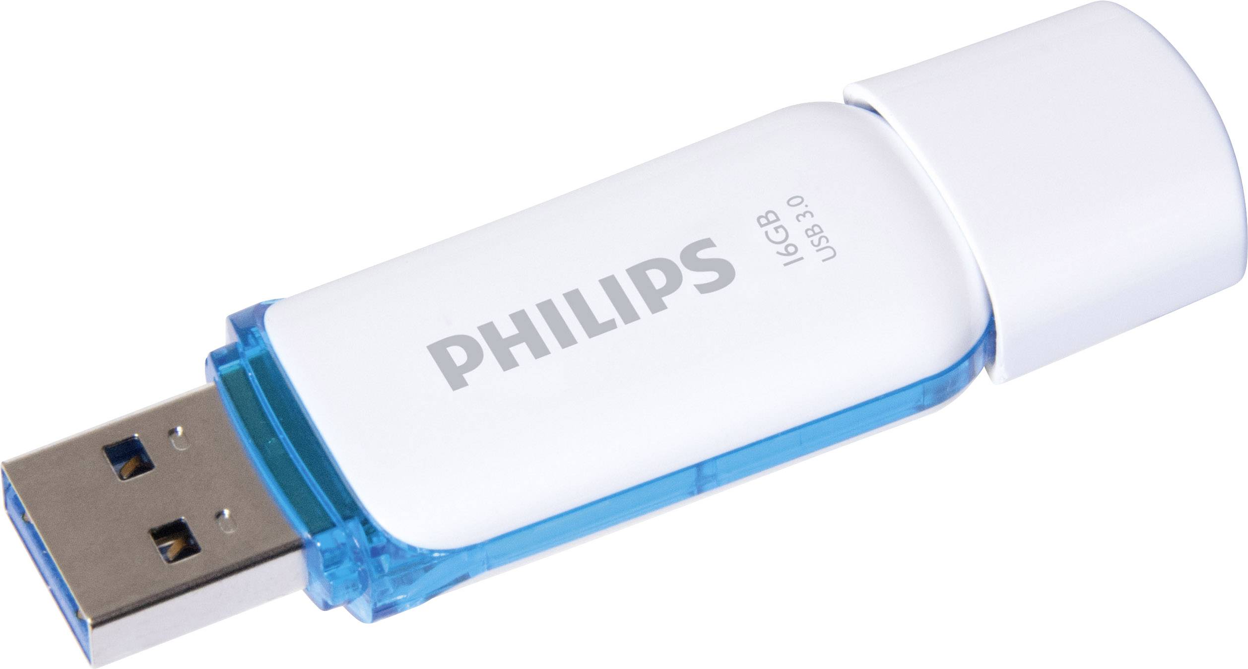 Philips SNOW USB-Stick 16 GB Blau FM16FD75B/00 USB-A (USB 3.2 Gen 1)